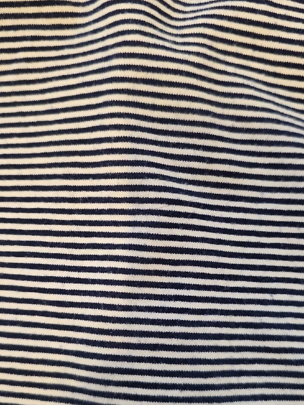 Vineyard Vines Navy & White Striped Long Sleeve Edgartown Polo Size 7 - Picture 8 of 9